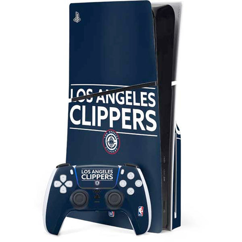NBA Los Angeles Clippers Standard Blue PlayStation PS5 Skins