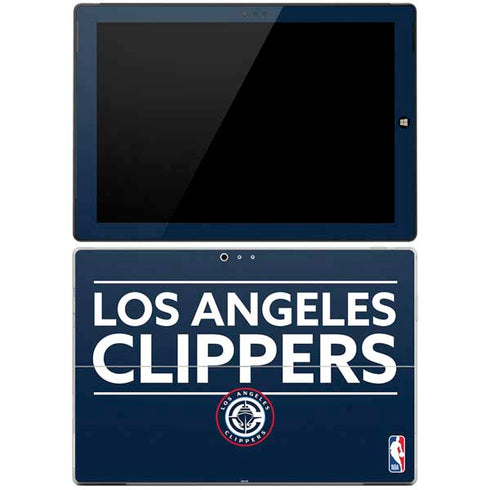 NBA Los Angeles Clippers Standard Blue Surface Pro 3 Skin