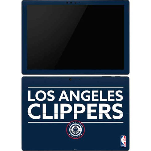NBA Los Angeles Clippers Standard Blue Surface Pro 6 Skin