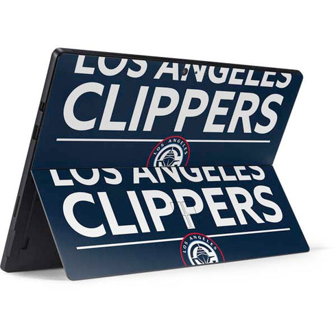 NBA Los Angeles Clippers Standard Blue Surface Pro 6 Skin