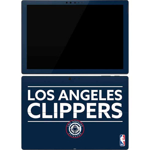 NBA Los Angeles Clippers Standard Blue Surface Pro 7 Skin