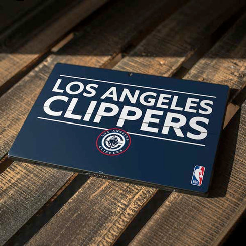 NBA Los Angeles Clippers Standard Blue Surface Pro 7 Skin