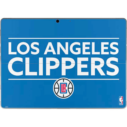NBA Los Angeles Clippers Standard Blue Surface Pro 8 Skin