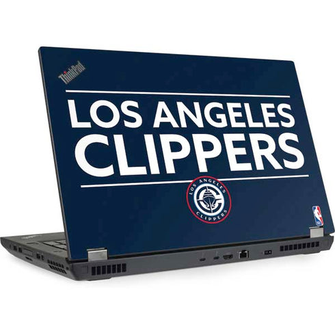 NBA Los Angeles Clippers Standard Blue Lenovo ThinkPad Skin