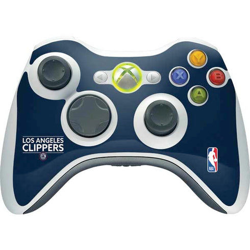 NBA Los Angeles Clippers Standard Blue Xbox 360 Wireless Controller Skin