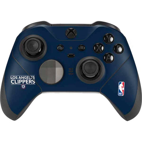 NBA Los Angeles Clippers Standard Blue Xbox Elite Wireless Controller Series 2 Skin