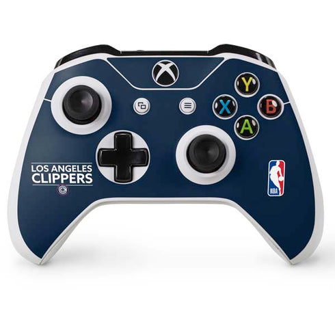 NBA Los Angeles Clippers Standard Blue Xbox One S Controller Skin