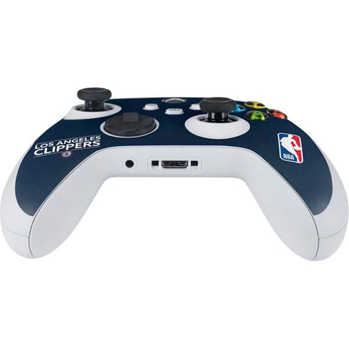 NBA Los Angeles Clippers Standard Blue Xbox Series S Controller Skin