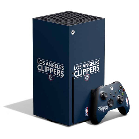NBA Los Angeles Clippers Standard Blue Xbox Series X Skins