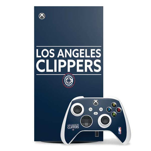 NBA Los Angeles Clippers Standard Blue Xbox Series X Skins