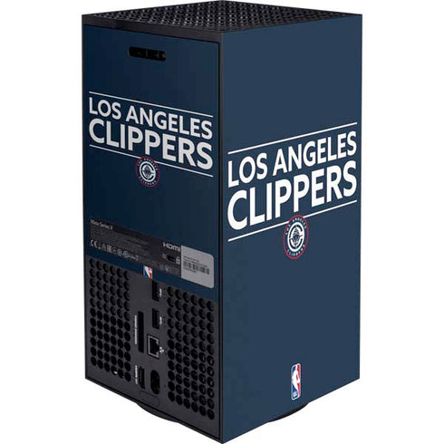 NBA Los Angeles Clippers Standard Blue XBox Series X Digital Edition Bundle Skin