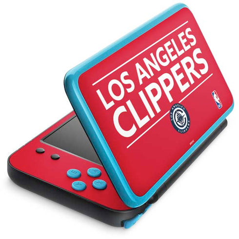 NBA Los Angeles Clippers Standard Red Nintendo 2DS XL (2017) Skin
