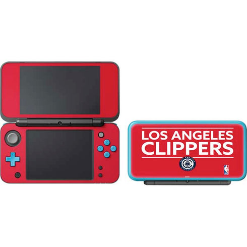 NBA Los Angeles Clippers Standard Red Nintendo 2DS XL (2017) Skin