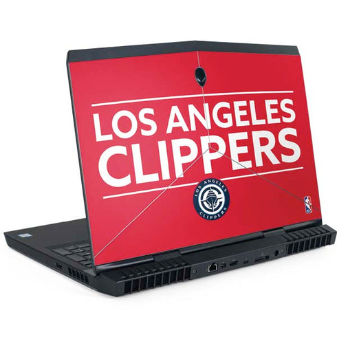 NBA Los Angeles Clippers Standard Red Dell Alienware Skin