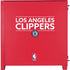 NBA Los Angeles Clippers Standard Red Corsair 4000D Tempered Glass Mid-Tower ATX Case Skin