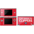 NBA Los Angeles Clippers Standard Red Nintendo Skins