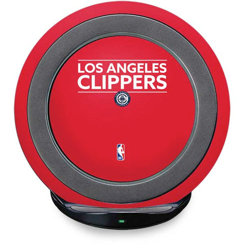 NBA Los Angeles Clippers Standard Red Fast Charge Wireless Charging Stand Skin