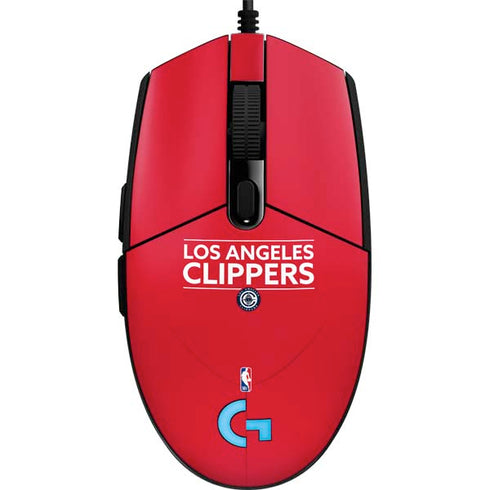 NBA Los Angeles Clippers Standard Red G203 Prodigy RGB Wired Gaming Mouse Skin