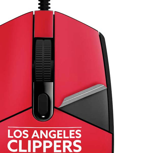 NBA Los Angeles Clippers Standard Red G203 Prodigy RGB Wired Gaming Mouse Skin