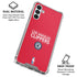 NBA Los Angeles Clippers Standard Red Galaxy A13 5G Clear Case