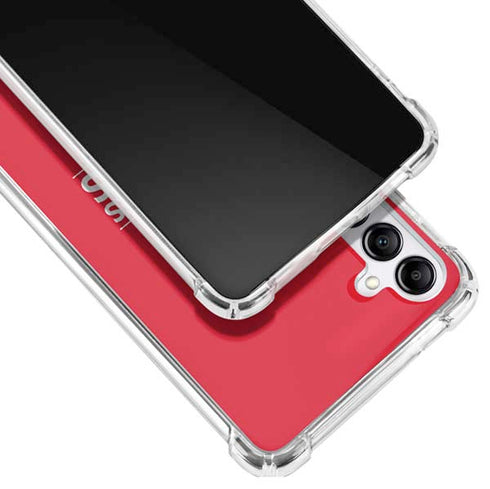 NBA Los Angeles Clippers Standard Red Galaxy A14 5G Clear Case