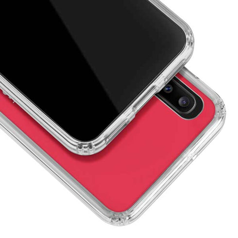 NBA Los Angeles Clippers Standard Red Galaxy A20 Clear Case