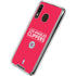 NBA Los Angeles Clippers Standard Red Galaxy A30 Clear Case