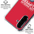 NBA Los Angeles Clippers Standard Red Galaxy A36 5G Clear Case