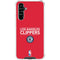 NBA Los Angeles Clippers Standard Red Galaxy A54 5G Clear Case