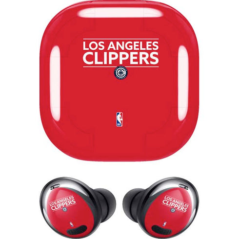 NBA Los Angeles Clippers Standard Red Galaxy Buds Pro Skin