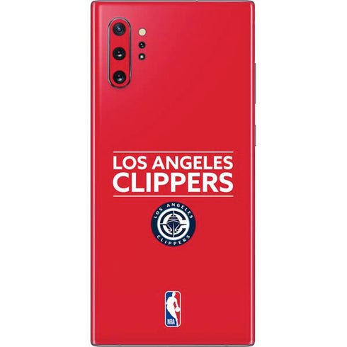 NBA Los Angeles Clippers Standard Red Galaxy Note 10 Plus Skin
