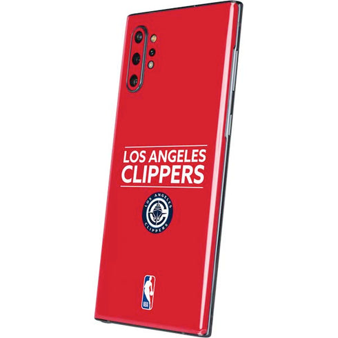 NBA Los Angeles Clippers Standard Red Galaxy Note 10 Plus Skin