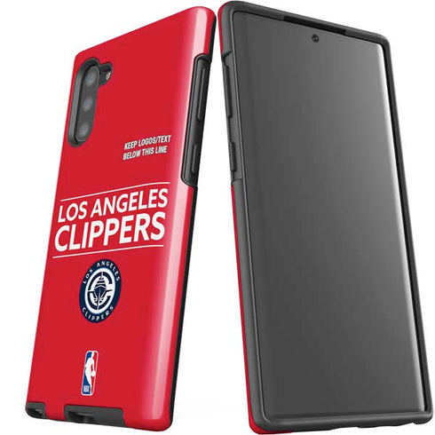 NBA Los Angeles Clippers Standard Red Galaxy Note 10 Pro Case
