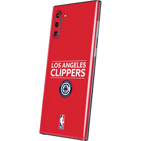 NBA Los Angeles Clippers Standard Red Galaxy Note 10 Skin