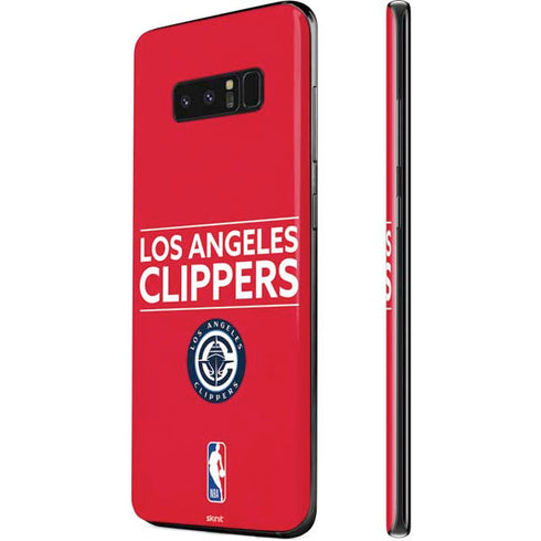 NBA Los Angeles Clippers Standard Red Galaxy Note 8 Skin
