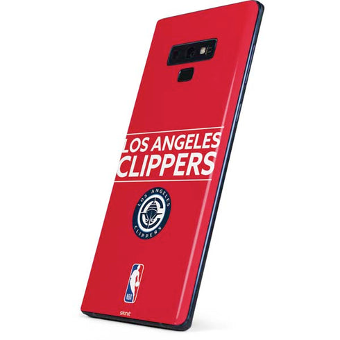 NBA Los Angeles Clippers Standard Red Galaxy Note 9 Skin