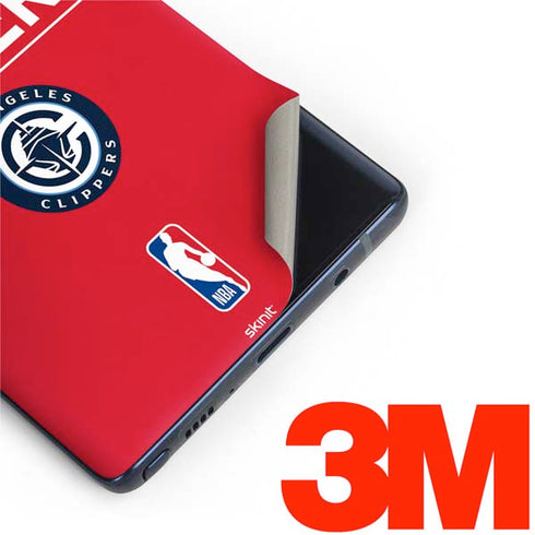 NBA Los Angeles Clippers Standard Red Galaxy Note 9 Skin