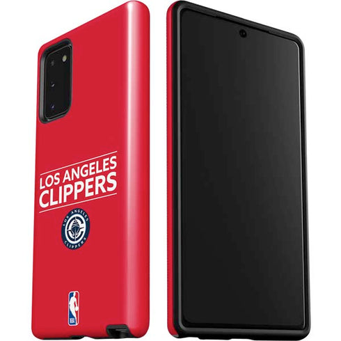 NBA Los Angeles Clippers Standard Red Galaxy Note20 5G Pro Case