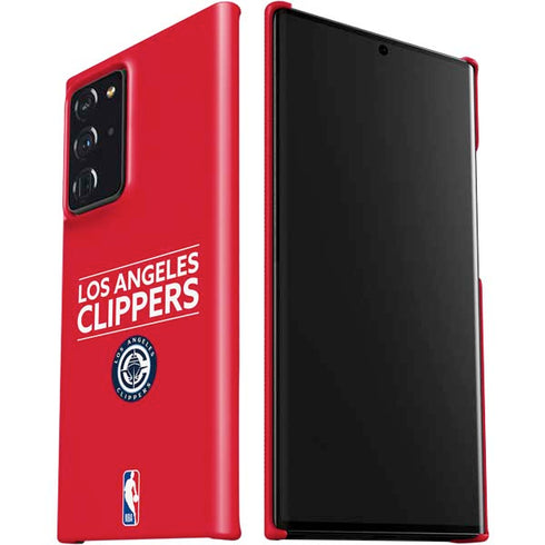 NBA Los Angeles Clippers Standard Red Galaxy Note20 Ultra 5G Lite Case