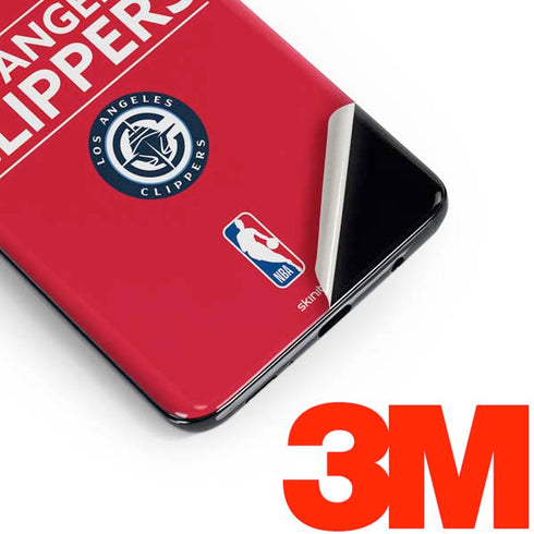 NBA Los Angeles Clippers Standard Red Galaxy S10 Plus Skin