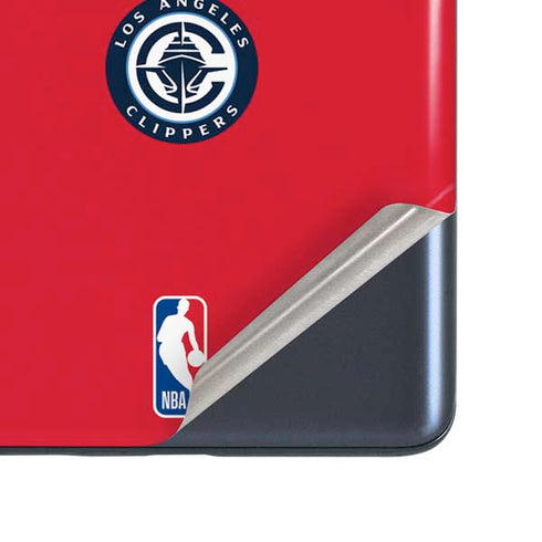 NBA Los Angeles Clippers Standard Red Galaxy S20 Fan Edition Skin