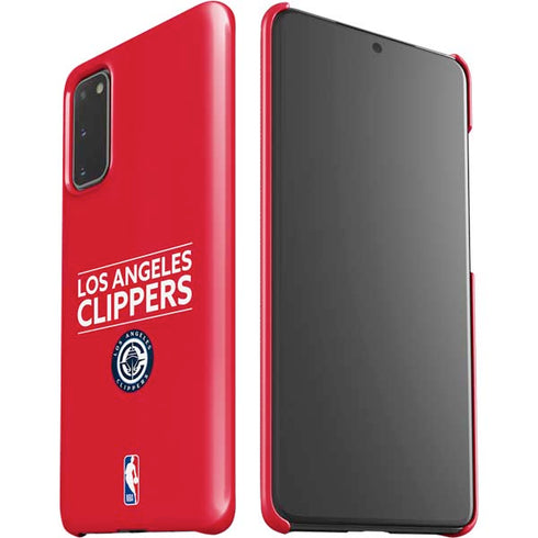 NBA Los Angeles Clippers Standard Red Galaxy S20 Lite Case