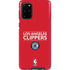 NBA Los Angeles Clippers Standard Red Galaxy S20 Plus Pro Case