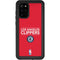 NBA Los Angeles Clippers Standard Red Galaxy S20 Plus Waterproof Case