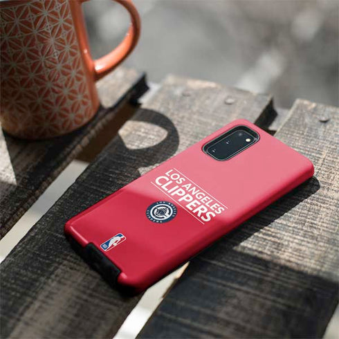 NBA Los Angeles Clippers Standard Red Galaxy S20 Pro Case