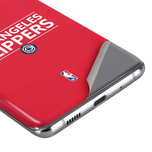 NBA Los Angeles Clippers Standard Red Galaxy S20 Ultra 5G Skin