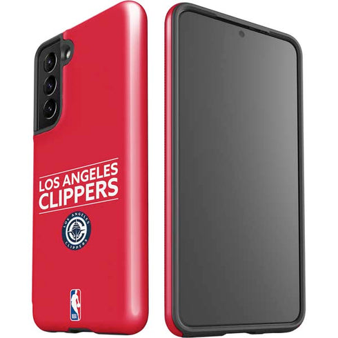 NBA Los Angeles Clippers Standard Red Galaxy S21 5G Pro Case