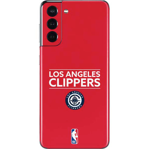 NBA Los Angeles Clippers Standard Red Galaxy S21 5G Skin