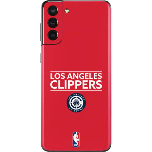 NBA Los Angeles Clippers Standard Red Galaxy S21 Plus 5G Skin