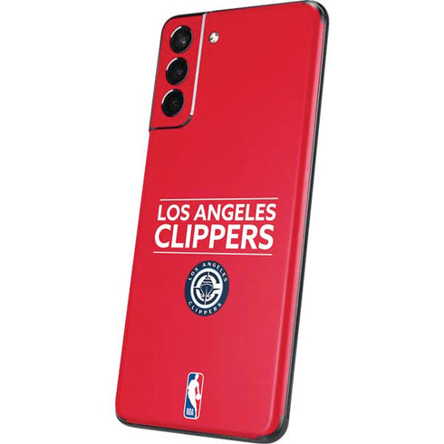 NBA Los Angeles Clippers Standard Red Galaxy S21 Plus 5G Skin